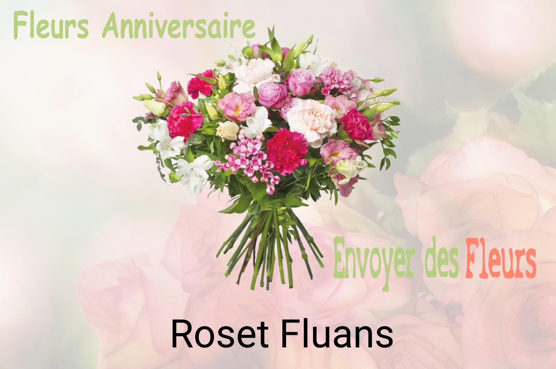 Bouquet de fleurs d’anniversaire livré à Roset-Fluans