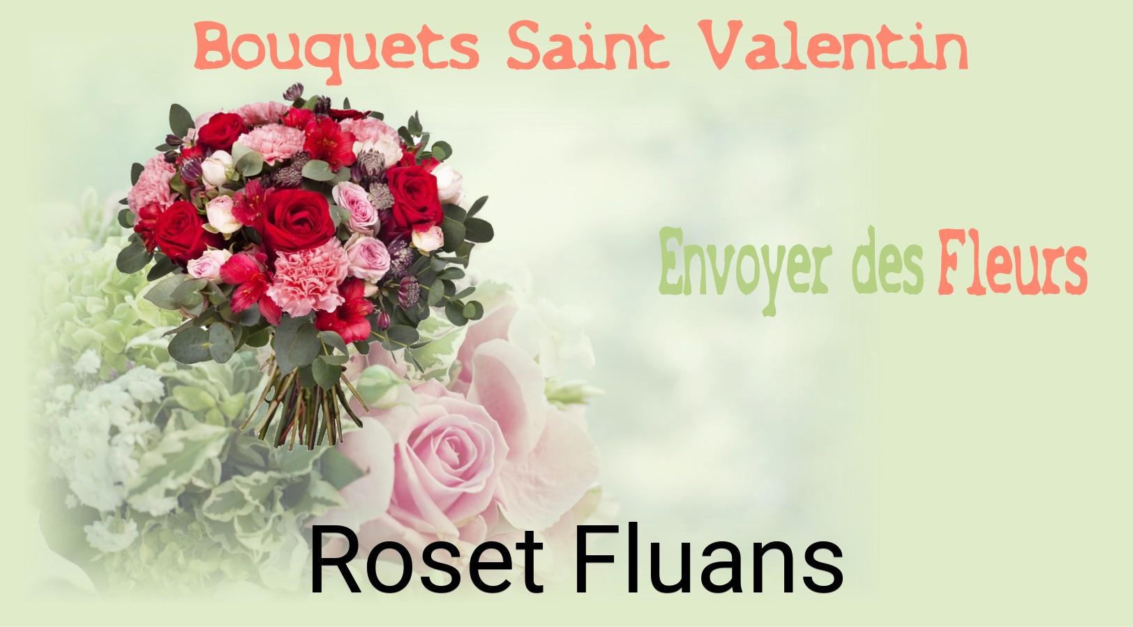 Roses de Saint-Valentin livrées à Roset-Fluans